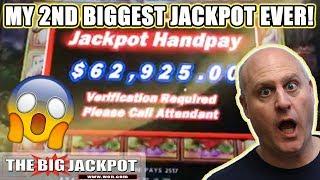 MY 2ND BIGGEST JACKPOT EVER! Massive Hit | The Big Jackpot