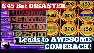 $45 Bet DISASTER Leads to an AWESOME COMEBACK!