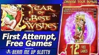 Year of Best Wishes Slot - First Attempt, New Konami Game