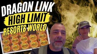 ALERTKim And I Hit High Limit Dragon Link At Resorts World For Some HUGE WINS!