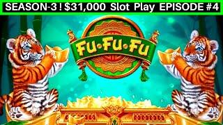 FU-FU-FU Slot Machine Live Play & BIG WIN Line Hit-GREAT SESSION | Season 3 | EPISODE #4