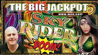 24 FREE GAME$  SKY RIDER JACKPOT HANDPAY  $100 BET | The Big Jackpot
