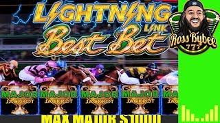 Lightning Link Best Bet HorseRace Slot Machine Major Jackpot Chase