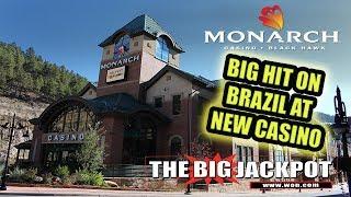 Raja has a BIG HIT on  BRAZIL at the NEW MONARCH CASINO  | The Big Jackpot