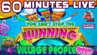 60 MINUTES LIVE  VILLAGE PEOPLE PARTY  THE SLOT MUSEUM