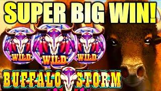 SUPER BIG WIN! NEW SLOT! WOWZER!! BUFFALO STORM & TREE OF WEALTH Slot Machine (IGT)