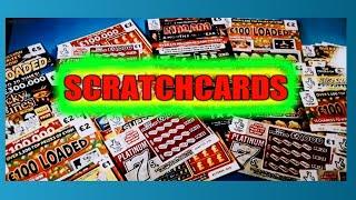 SCRATCHCARDS..MONOPOLY..PLAY STARS RIGHT..LUCKY LINES.etc