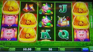 Huff And Puff - Double Easy Money - Double Top Dollar - High Limit Slot Play