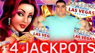 4 HANDPAY JACKPOTS On High Limit Slot Machines