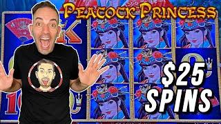 NonStop MAX BET $25 Spins  Peacock Princess: Dragon Link