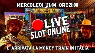 [PARTE 1/2] E' ARRIVATA LA MONEY TRAIN! 27/04/2022 ORE 21! - SPIKE SLOT ONLINE