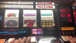 $100 Wild Rose - $25 Triple Double Diamond - $30 Pinball - High Limit Slot Play