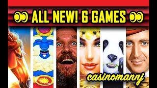 •ALL NEW! 6 GAMES • - NOTHING BUT BONUS FEATURES! - Slot Machine Bonus