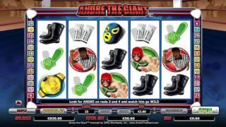 Andre The Giant free slots machine by NextGen Gaming preview at Slotozilla.com