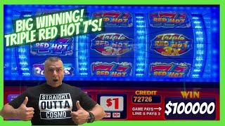 Triple Red Hot 777 Free Games Live Slot Play