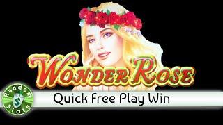 Wonder Rose slot machine, Quick Free Play