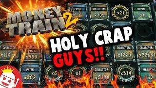 MONEY TRAIN 2 (RELAX GAMING)  COLLECTOR, PAYER, SNIPER, RESET +1...MEGA WIN!