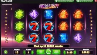 CasinoLuck Danmark – 25 Free Spins på Starburst automaten