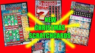 NEWCHRISTMAS SCRATCHCARDS"SNOW ME THE MONEY"CHRISTMAS LINES."JOLLY 7s"️GOLD FEVER"️OUT SOON️