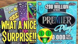 $100/TICKETS! WHAT A NICE SURPRISE!  $50 TICKET!  Pink Diamond 7s  TX Lottery Scratch Offs