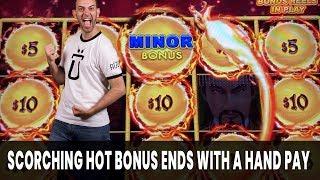 HOT Dragon Link Jackpot HANDPAY!   Great Way to End a SCORCHING Hot Bonus
