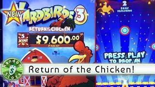 ️ New - Yardbirds 3, Return of the Chicken slot machine, 3 Sessions, bonuses