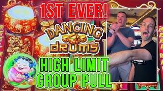 $52/Bet DANCING DRUMS Group Slot Pull!  Ameristar Black Hawk