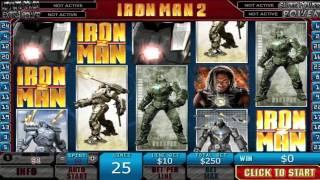 Iron Man 2  free slots machine game preview by Slotozilla.com
