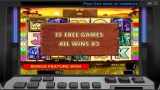 Safari Heat  free slots machine game preview by Slotozilla.com