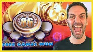 Brian takes CHARGE with RHINO CHARGE  86 BONUS SPINS  Brian Christopher Slots