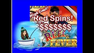 VGT Reel Fever Live Play - High Limit VGT, $15 Max Bet, Great Run!