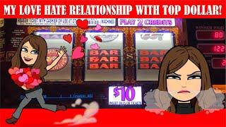 ️MY LOVE HATE RELATIONSHIP WITH TOP DOLLAR SLOT MACHINELive Play Las Vegas The Wynn & Park MGM