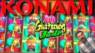 HOT AF HITS IN THE HIGH LIMIT SALON! High Limit Glistening Jade Slot Machine by Konami