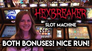 Hexbreaker 2! Slot Machine! Both BONUSES!