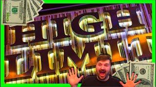 Lets Play HIGH LIMIT DOLLAR DENOM SLOTS In The HIGH LIMIT Room At Prairie Meadows Casino