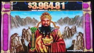 Fortune Ruler Slot Machine MAX BET Bonuses WON  w/retrigger ! Live Slot Play