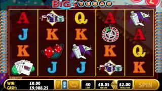 Big Vegas slot machine by Bally | Game preview by Slotozilla