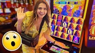 MASSIVE JACKPOT  Nearly A Full Screen Of Buffalo On This Slot Machine!