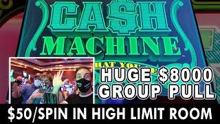 CASH MACHINE GROUP PULL FOR $8,000 AT CHOCTAW CASINO #ad