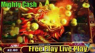 MIGHTY CASHFREE PLAY Slot Live ! How was result on FP?Long Teng Hu Xiao Slot machine彡San Manuel栗
