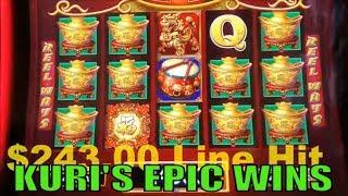 EPIC WINS ONLY ! KURI Slot’s Big Wins Paradise Part 108 of Slot machines Big wins /Must see it