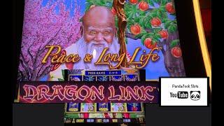 New at my local. Dragon Link, Peace and Long Life slot