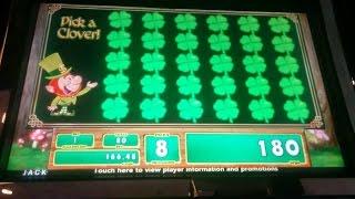 Leprechaun's Gold Land O'Luck Slot Machine Bonus & Line Hit