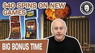 $40 SPINS on NEW GAMES for TBJ!  Mandalay Bay Vegas Slots