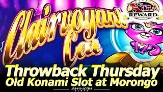 Clairvoyant Cat Slot Machine - Old Konami Slot at Morongo for Throwback Thursday!