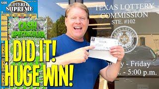 HUGE WIN **LIVE** CLAIMER!! ⫸ Playing $200 Lottery Scratch Off Tickets