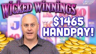 Brand New Slot Jackpots - IGT Overloot  $25 Max Bet Massive Win on Bonus Free Games!