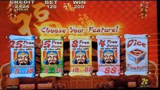 Lucky 88 Slot Machine Bonus  x100 Win | Quick Hit Ultra Pays Slot Machine Bonus