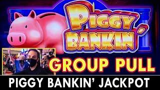 $200 / Person GROUP PULL on Piggy Bankin' Slot Machine