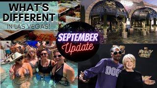 What's Different in Las Vegas? September Reopening Update!  Hotels, Rumors, and More!